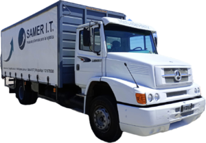 Transporte de pallets de madera